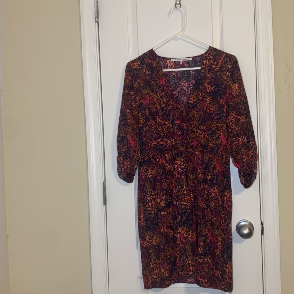 Collective concepts wrap dress brand new never worn without tags